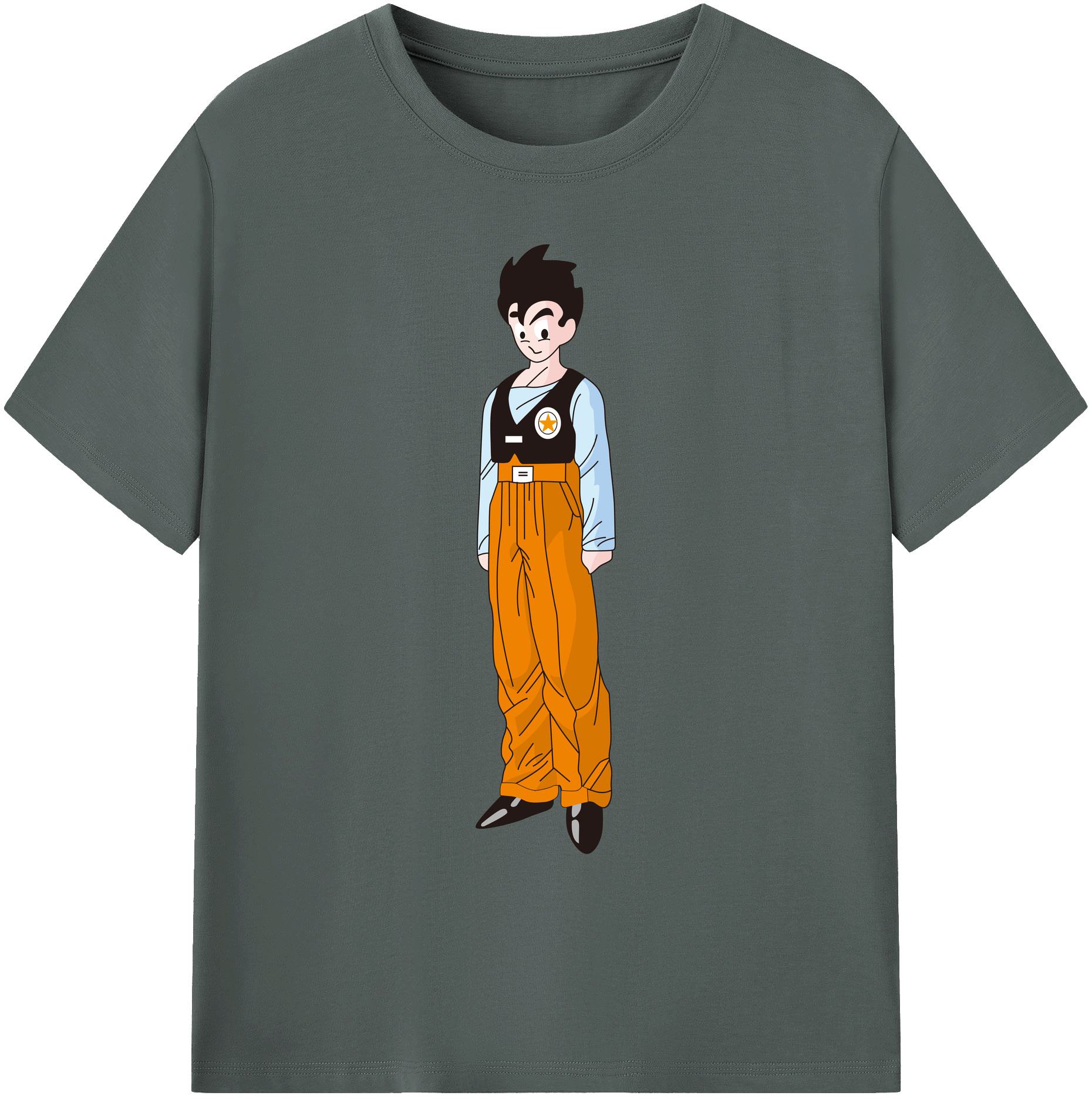 （画像用） ドラゴンボール DRAGON BALL 綿100％ メンズ半袖Tシャツ｜肌触りやわらか＆通気性